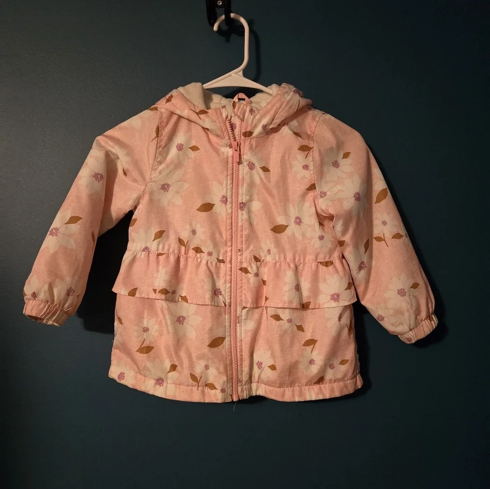 Carter's Girls Pink Winter Coat size 4t